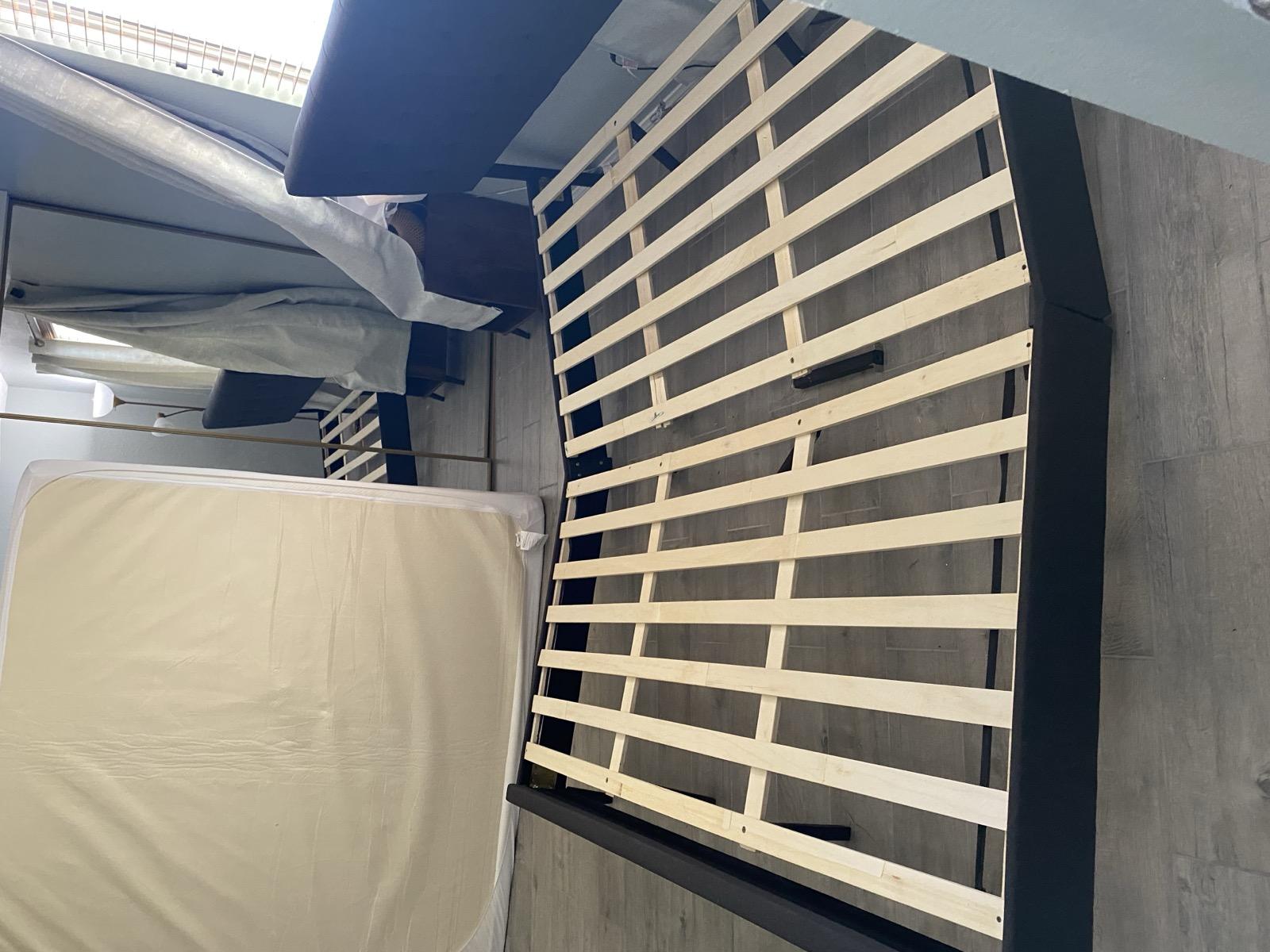 Bed frame sagging in the middle
