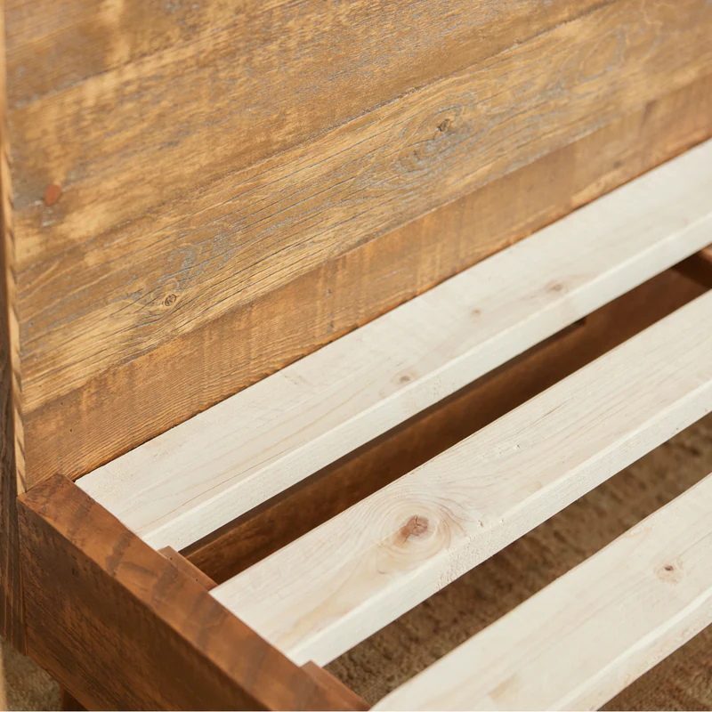 Natural Wood frame slats