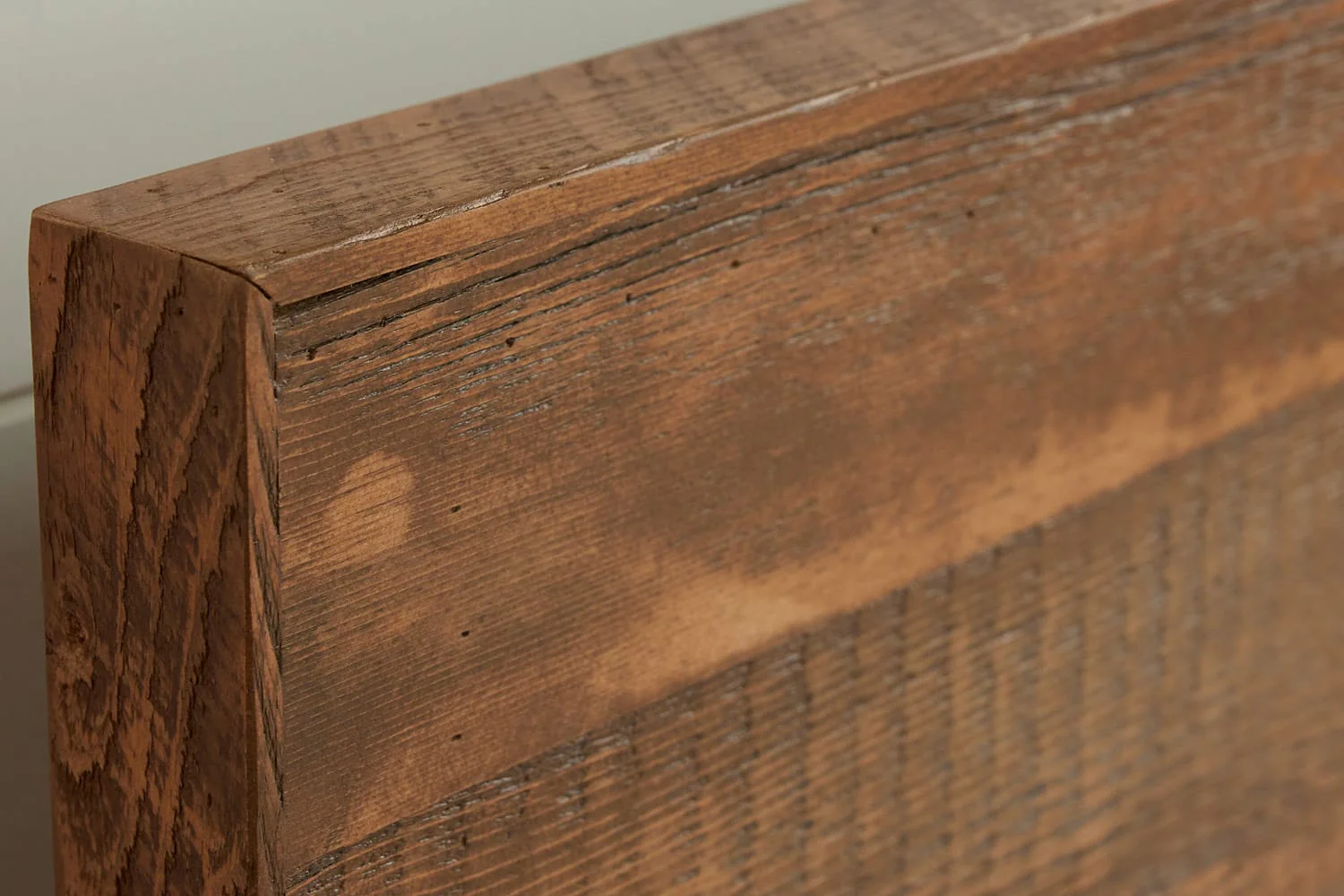 Solid hardwood construction
