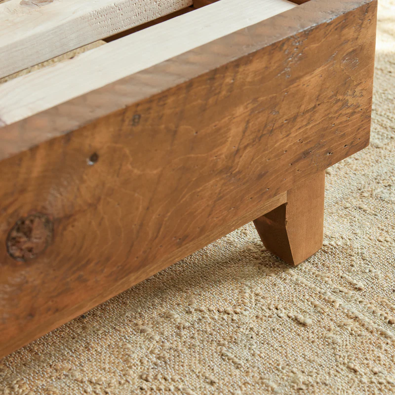 Natural Wood frame corner joints